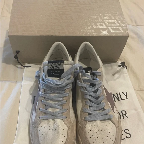 NWT Golden Goose Women’s Ball Star Almond Toe Star Patch Sneakers - Picture 5 of 5